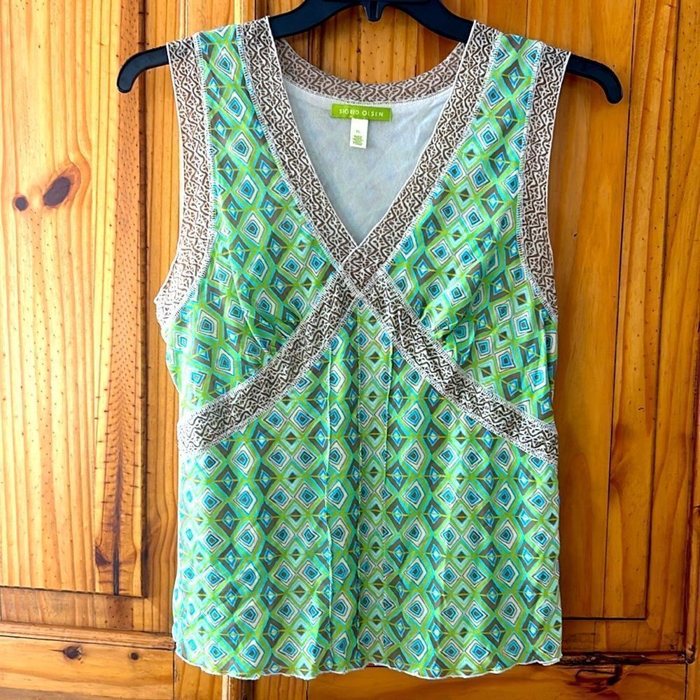 Sigrid Olsen Y2K Tank Top